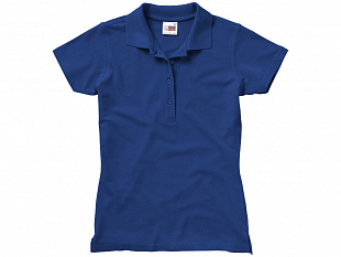 Рубашка поло "First" женская, классический синий
