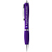 Ручка пластиковая шариковая "Nash", пурпурный, синие чернила