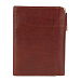 Бумажник для документов Cross Vachetta New Brandy, с ручкой Cross, кожа наппа, гладкая, коричневый