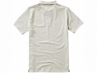 Рубашка поло "Calgary" мужская, светло-серый