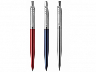 Набор Parker Jotter London Trio: ручка гелевая, ручка шариковая. карандаш (Набор Parker Jotter London Trio: гелевая ручка Red CT + шариковая ручка Blue CT + карандаш Stainless Steel CT)