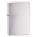 Зажигалка ZIPPO Classic с покрытием Brushed Chrome (Зажигалка ZIPPO Classic с покрытием Brushed Chrome, латунь/сталь, серебристая, матовая, 38x13x57 мм)