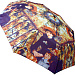 Набор: платок, складной зонт «Ренуар. Терраса», синий/желтый