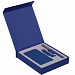 Коробка Latern для аккумулятора 5000 мАч, флешки и ручки, синяя