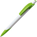 Ручка шариковая «Тироль», белый/зеленое яблоко