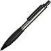Ручка металлическая шариковая «Bazooka», серый/черный