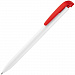 Ручка шариковая Favorite, белая с красным