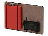 Подарочный набор "Путешественник" с флягой и мультитулом, красный