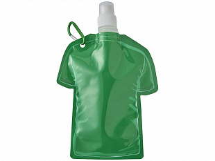 Емкость для воды в виде футболки "Goal", зеленый