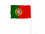 Флаг CELEB с небольшим флагштоком, Португалия