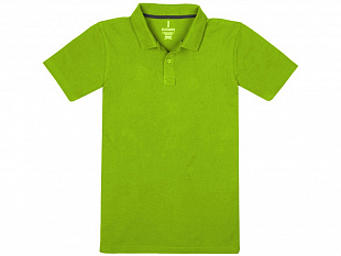 Рубашка поло «Primus» мужская, зеленое яблоко