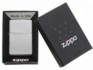 Зажигалка ZIPPO Classic с покрытием Iridescent (Зажигалка ZIPPO Classic с покрытием Iridescent, латунь/сталь, фиолетовая, матовая, 38x13x57 мм)