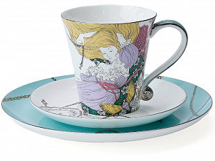 Набор чашка и блюдце «TEA SET ALICE» (Набор чашка и блюдце Valerie Concept TEA SET ALICE)