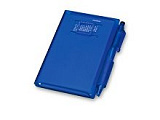 Записная книжка "Альманах" с ручкой, синий