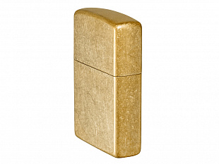 Зажигалка ZIPPO Classic с покрытием High Polish Brass (Зажигалка ZIPPO Classic с покрытием High Polish Brass, латунь/сталь, золотистая, 38x13x57 мм)