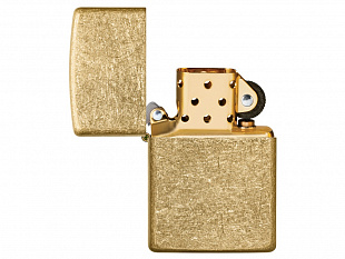 Зажигалка ZIPPO Classic с покрытием High Polish Brass (Зажигалка ZIPPO Classic с покрытием High Polish Brass, латунь/сталь, золотистая, 38x13x57 мм)