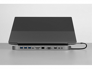 Хаб USB Type-C 3.0 для ноутбуков «Falcon» (Хаб USB Type-C 3.0 для ноутбуков «Falcon», серый)