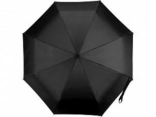 Зонт Alex трехсекционный автоматический 21,5", черный