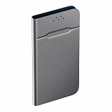 Чехол-книжка универсальный для смартфонов р.M, 5.0"-5.5", серый