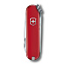 Нож-брелок Classic «Style Icon», 58 мм, 7 функций (Нож-брелок VICTORINOX Classic "Style Icon", 58 мм, 7 функций, красный)