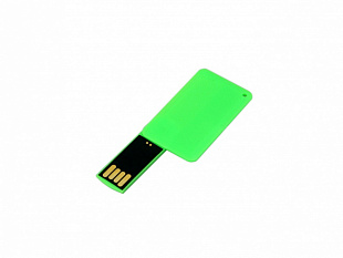 USB 2.0- флешка на 8 Гб в виде пластиковой карточки (USB-флешка на 8 Гб в виде пластиковой карточки, белый)