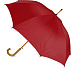 Зонт-трость "Радуга", красный