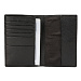 Бумажник для документов Cross Hudson Black, с ручкой Cross, кожа наппа, фактурная, черный