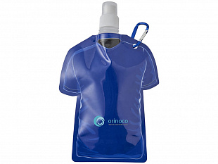 Емкость для воды в виде футболки "Goal", синий