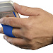 Картхолдер для телефона с отверстием для пальца, ярко-синий