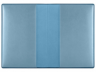 Классическая обложка для паспорта "Favor", голубая