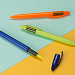 Ручка пластиковая шариковая «Mark» с хайлайтером, синий