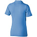 Рубашка поло "Markham" женская, голубой/антрацит