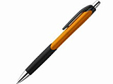 CARIBE. Шариковая ручка из ABS с противоскользящим покрытием, Оранжевый