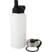 Supra медная спортивная бутылка объемом 1 л с вакуумной изоляцией и 2 крышками, белый