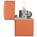 Зажигалка ZIPPO Classic с покрытием Orange Matte (Зажигалка ZIPPO Classic с покрытием Orange Matte, латунь/сталь, оранжевая, матовая, 38x13x57 мм)