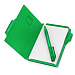 Записная книжка "Альманах" с ручкой, зеленый