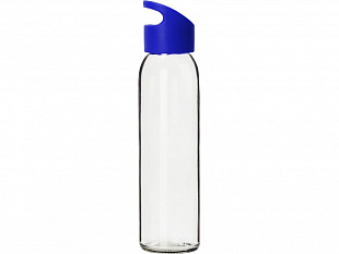 Стеклянная бутылка  "Fial", 500 мл, синий
