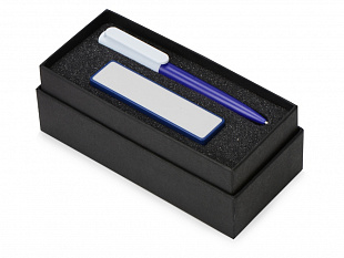 Подарочный набор Essentials Umbo с ручкой и зарядным устройством, синий
