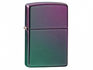 Зажигалка ZIPPO Classic с покрытием Iridescent (Зажигалка ZIPPO Classic с покрытием Iridescent, латунь/сталь, фиолетовая, матовая, 38x13x57 мм)