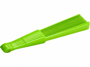 Складной ручной веер Maestral в бумажной коробке, зеленый