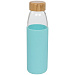 Стеклянная спортивная бутылка Kai с деревянной крышкой и объемом 540 мл,  мятный