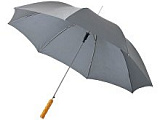 Зонт-трость "Lisa" полуавтомат 23", серый