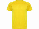 Спортивная футболка "Montecarlo" детская, желтый
