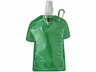 Емкость для воды в виде футболки "Goal", зеленый