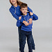 Толстовка с капюшоном детская Kirenga Kids, ярко-синяя