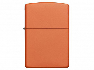 Зажигалка ZIPPO Classic с покрытием Orange Matte (Зажигалка ZIPPO Classic с покрытием Orange Matte, латунь/сталь, оранжевая, матовая, 38x13x57 мм)