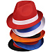 Шляпа Trilby, красный
