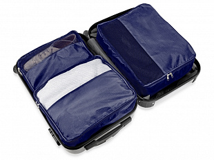 Комплект чехлов для путешествий "Easy Traveller", темно-синий