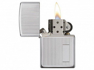 Зажигалка ZIPPO Classic с покрытием High Polish Chrome (Зажигалка ZIPPO Classic с покрытием High Polish Chrome, латунь/сталь, серебристая, 38x13x57 мм)