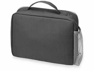 Изотермическая сумка-холодильник "Breeze" для ланч-бокса, серый/серый